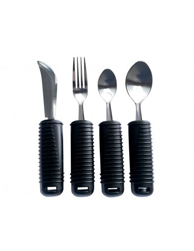 CUTLERY SET (fork, knife, small and large spoon)