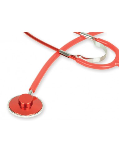 COLOURED TRAD STETHOSCOPE - red