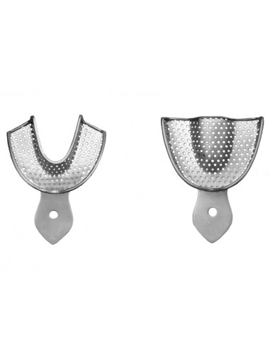 IMPRESSION TRAYS - set of 10 perforated