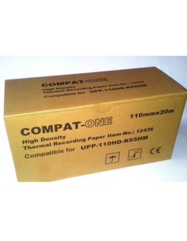 CARTA TERMICA COMPAT-ONE  compatibile Sony UPP-110HD cf 10 rotoli