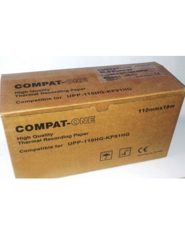 CARTA TERMICA COMPAT-ONE  compatibile Sony UPP-110HG cf 10 rotoli