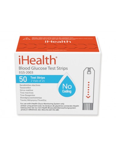 iHEALTH GLUCOSE STRIPS for 23510