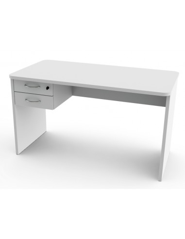DESK 120x70x h73 cm - with two drawers and sides