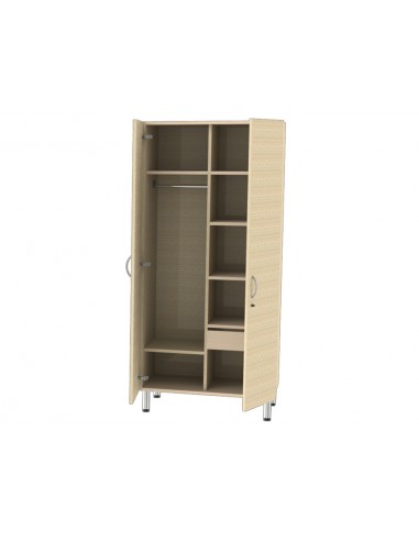 ARMOIRE À CHAMBRE - beige strié - démonté