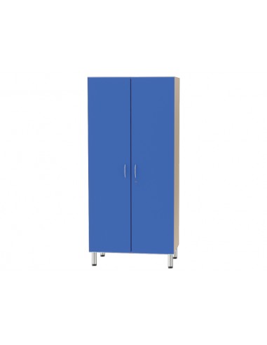 ARMOIRE À CHAMBRE - bleu/ivoire - démonté