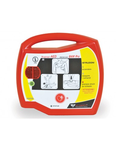 SIMULATEUR SAM PRO pour Rescue Sam defibrillateur semiautomatique AED - Italien