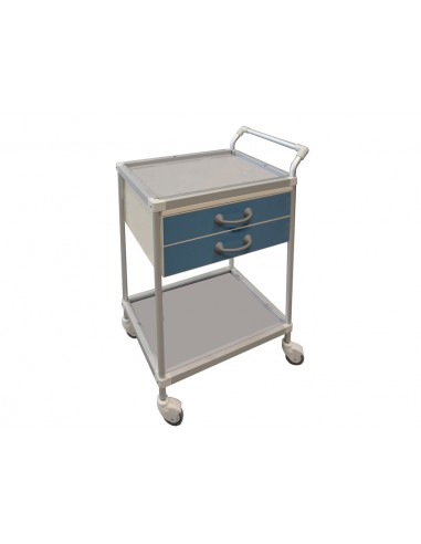 DELUXE TROLLEY with 2 drawers 29 x 40 X H 10.5 cm