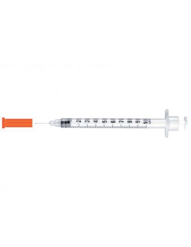 INSULINE SYRINGES NO-DEAD SPACE 30G - 0.5 ml