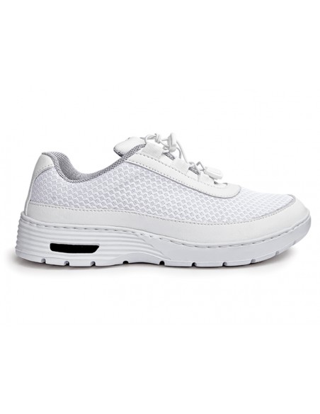 HF100 SNEAKERS PROFESSIONNELLES - 36 - lacets - blanches