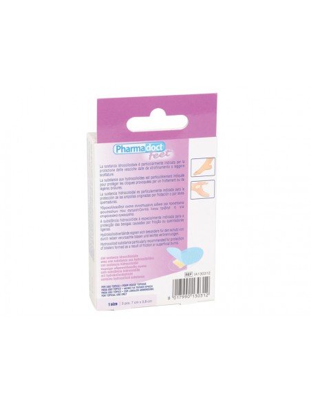 PHARMADOCT BLISTER PLASTERS - carton of 12 boxes of 5