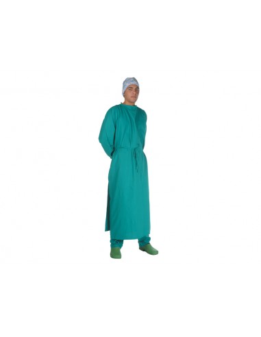 SURGERY ROOM COAT - green cotton - size 52-56