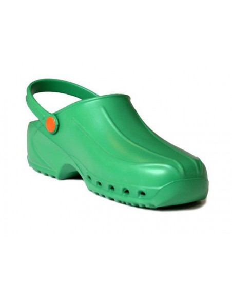 ULTRA LIGHT CLOGS with straps - 34 - green