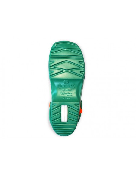 ULTRA LIGHT CLOGS with straps - 35 - green