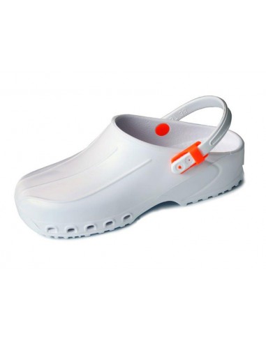 ULTRA LIGHT CLOGS with straps - 34 - white