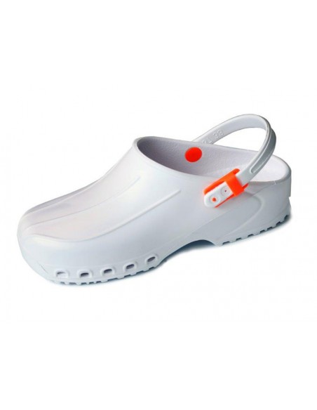 ULTRA LIGHT CLOGS with straps - 38 - white