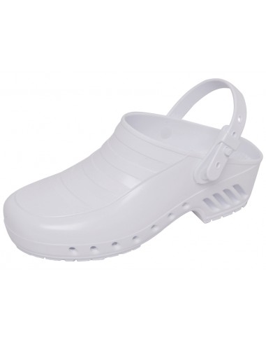 GIMA CLOGS - without pores, with straps - 35-36 - white