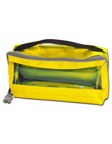 E3 RECTANGULAR BAG padded with window and handle - yellow