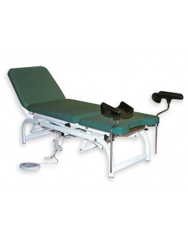 HEIGHT ADJUSTABLE GYNAECOLOGICAL BED - green