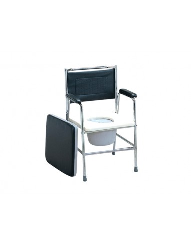 COMMODE CHAIR - stainless steel