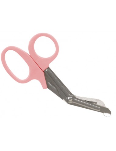 S/S UTILITY AND BANDAGES SCISSORS 7.5" - 19 cm - pink