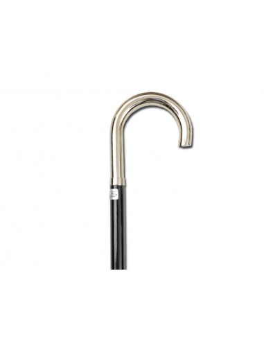 LEONARDO WOOD STICK - metal - curved handle