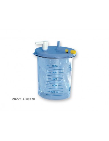 DISPOSABLE LINER 1 l WITH COVER for 28270