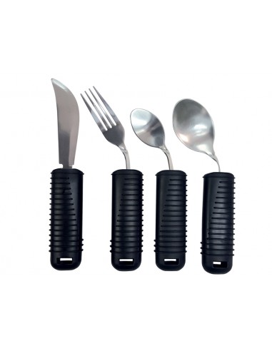 JEU DE COUVERTS (couteau,fourchette,petite et grande cuillère)