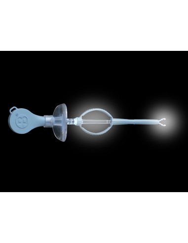 LIGHTED FORCEPS with Lens and LED illuminator