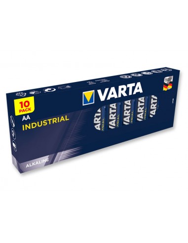 VARTA INDUSTRIAL ALKALINE BATTERIES - stilo AA - 20 box of 10