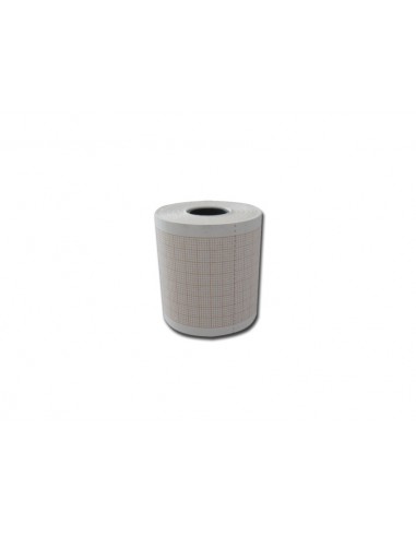 ECG thermal paper 50x25 mm x m roll - orange grid