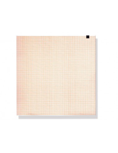 ECG thermal paper 210x295 mm x150s pack - orange grid