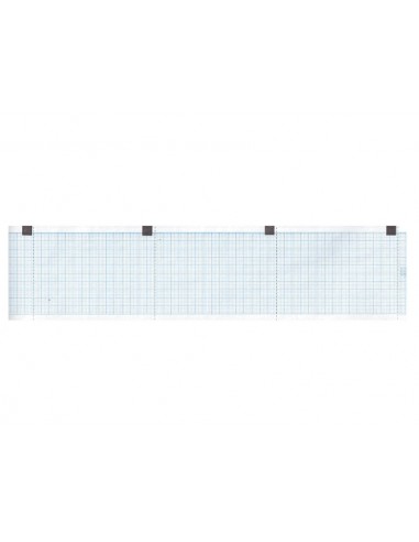 Papier thermique ECG 60x15 mm x m rouleau - grille blue