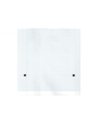 ECG thermal paper 210x20 mm x m roll - blue grid