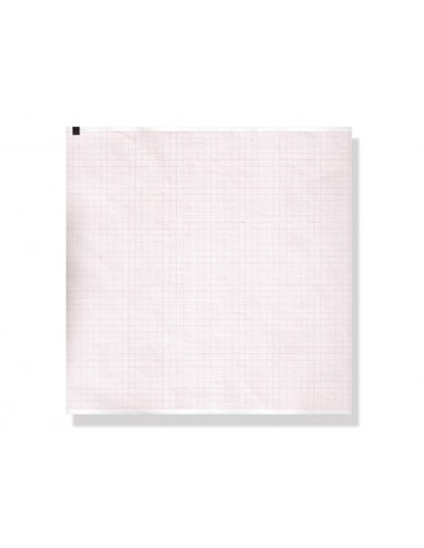 ECG thermal paper 210x280mm x215s pack - orange grid