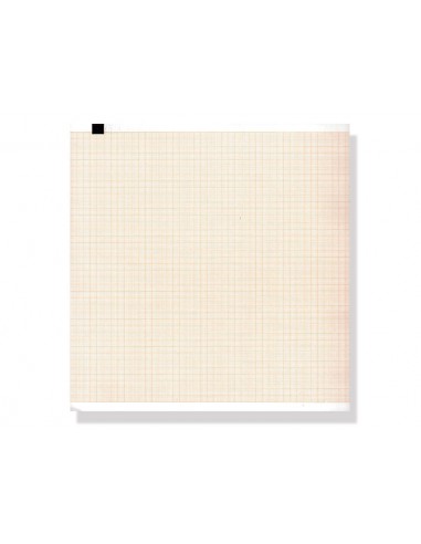 ECG thermal paper 210x300mm x200s pack - orange grid