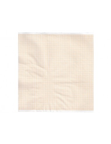 ECG thermal paper 215x30 mm x m roll - orange grid