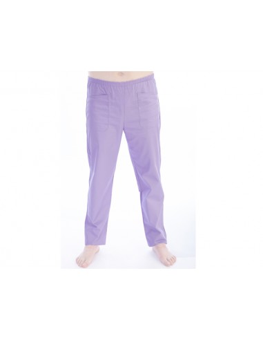 TROUSERS - cotton/polyester - unisex M violet
