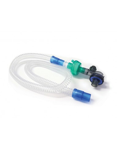 CIRCUIT PATIENT pour Respirateur (valve + tube ondulé)