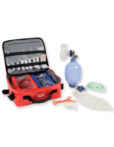 SILICONE RESUSCITATOR KIT with bag - adult