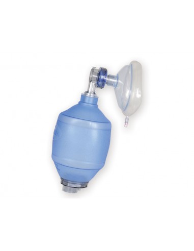 SILICONE RESUSCITATOR BAG with MASK N 4 - adult