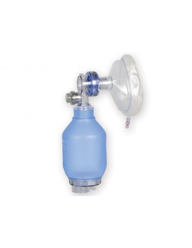 SILICONE RESUSCITATOR BAG with MASK N 3 - child