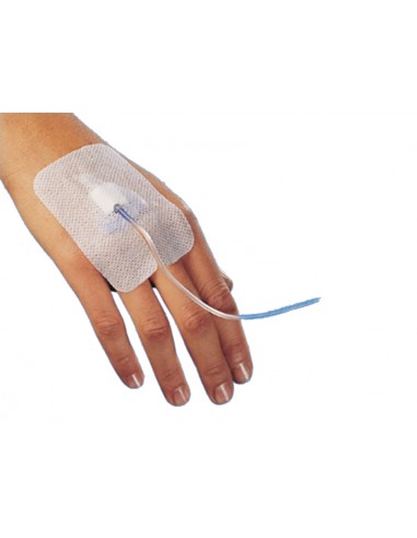 STERILE ADHESIVE DEVICE FOR CANNULA FIXATION