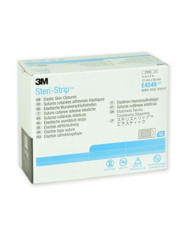 STERI-STRIP ELASTICI 3M - 12 x 50 mm