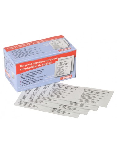 ALCOMED ALCOHOL PADS - box of 100