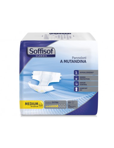 SOFFISOF CLASSIC INCONTINENCE PAD - moderate incontinence - medium