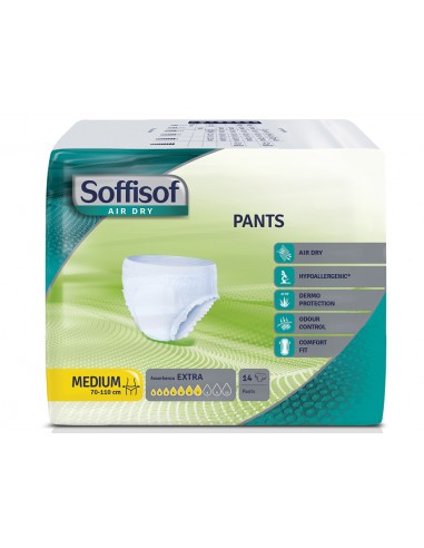 SOFFISOF PANTS/PULLUP - moderate incontinence - medium