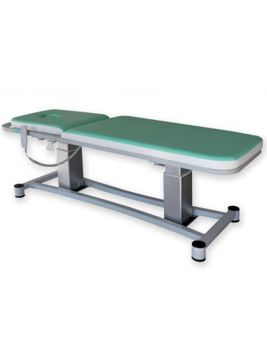 LORD HEIGHT ADJUSTABLE EXAMINATION COUCH with TR/RTR - water green