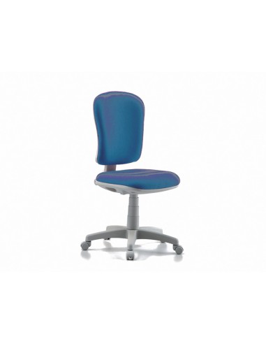 VARESE CHAIR without armrest - fabric - blue