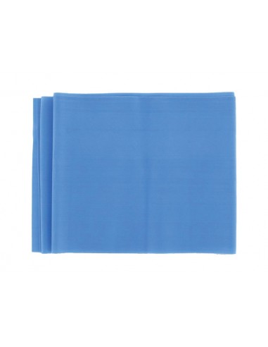 LATEX-FREE EXERCISE BAND 1.5 m x 14 cm x 0.35 mm - blue