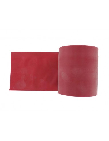 LATEX-FREE EXERCISE BAND 45 m x 14 cm x 0.30 mm - red